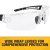 DEWALT DPG100T-1D Crosscut® Safety Glasses - Translucent Half Frame -