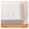 Itigoitie Cute Cat Desktop Clock Decoration,Smart Electronic Digital Mute Clock,Living