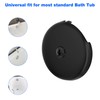 Bathtub Overflow Drain Cover Single Hole 3-1/8", Overflow Face Plate-Bathtub