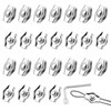 Pack of 25 Wire Rope Clips M2, Rope Clamp 7