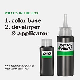 Just For Men Shampoo-In Hair Color Dark Blond # 15 for Men - 1 Application Hair Color