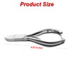 MEDSPO Professional Ingrown Toe Nail Cutters Clippers Pliers | Side