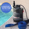 FLUENTPOWER 1/2HP Sump Pump 2500GPH Submersible Utility Pump, Automatic or