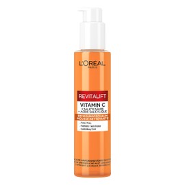 L'Oréal Paris Vitamin C Cleansing Foam, for Cleansed and Fresh Skin, Makes Skin Tone Radiant, Revitalift Clinical, 150 ml