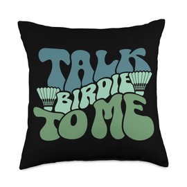 Talk Birdie To Me Throw Pillow