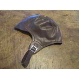 none Leather Flying Helmet, High Quality, Medium & Small