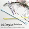 Mini Spatula Set for Cosmetics, 4-Piece Beauty Spatula Kit for