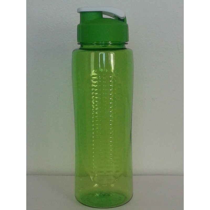 Water Bottle with Flip-top Lid, 24 OZ, (PACK OF 3)