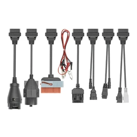 Tiardey 8-Piece Diagnostic Adapter Cable Kit for Universal Auto Diagnostic Devices - Compatible with AK DS150E, TCS CDP Pro, and Other OBD2 Diagnostic Tools
