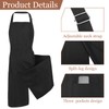 XLSXEXCL Pottery Split Leg Apron, Split Apron with Adjustable Straps,