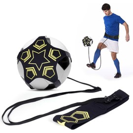 BZKSER Football Kick Trainer - 1 Piece Football Training Solo Football Trainer Soccer Practice Training with Adjustable Waist Belt Football Training Aid for Football/Volleyball/Rugby