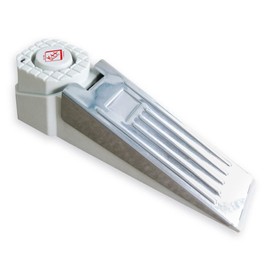 KH Security 100185 Safety First Alarm Door Stop, 27.3 x 15.5 x 7 cm White