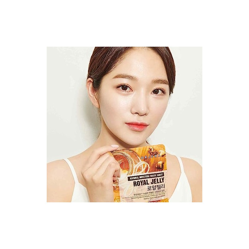 ORJENA | Natural Moisture Royal Jelly Mask Sheet | 23mL