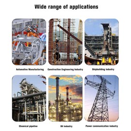 EMSea 10Pcs Studding Connector Set, Thread Straight Extension Hexagon 304 Stainless Steel Hex Nut (M5x8x10mm)