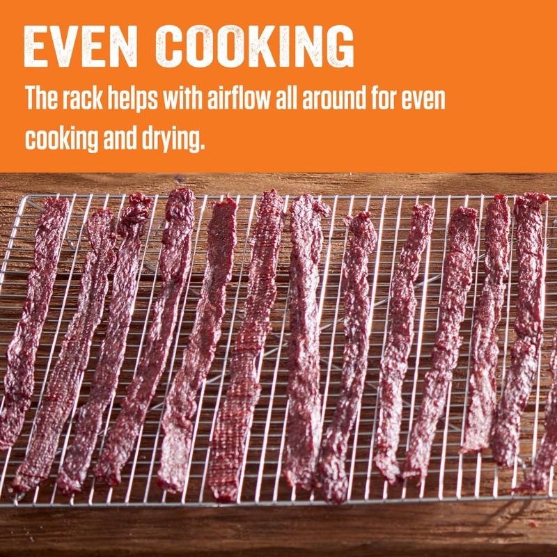 LEM Products 18” by 13” Jerky Pan and Rack Set,