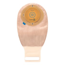 Esteem+ Urostomy Pouch One-Piece System 1/2 to 1-3/4 Inch Stoma Drainable Trim to Fit, Box of 10