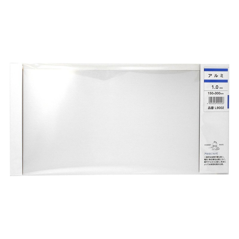 久宝 Metal Productions Aluminum Plate Slim Thickness 1.0 X Width