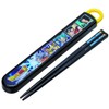 Skater ABS2AMAG-A Children's Chopsticks and Chopsticks Case Set, Antibacterial, Dragon
