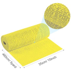 30ft - 181ft Plaster Cloth Rolls Gold Gauze Strips Wrap Bandages for Craft Belly Cast Mask Making Body Molds Scenery Art(10inch x 30 Feet, Gold)