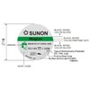 Sunon ME45101V1-A99 Fan 12 V 1.32 W 45 x 45