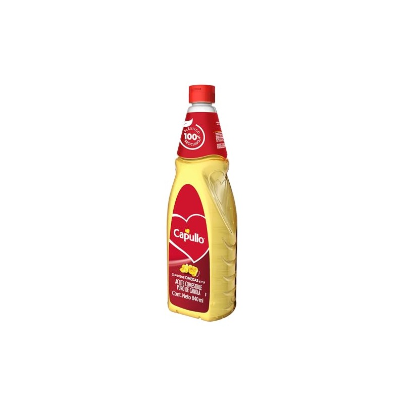 Capullo, Aceite Canola, 840ml