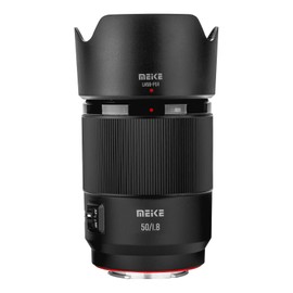Meike 50mm F1.8 Auto Focus STM Motor Paso a Paso Lente Retrato de Marco Completo Compatible con cámaras Sony E Mount A7 A7R A74 A7R4 A7III A7RII A7RIII A7SIII A9