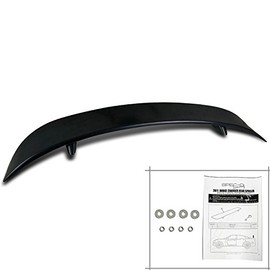 Spec-D Tuning Rear Trunk Wing Abs Spoiler Black Compatible with Dodge Charger 2011-2018