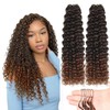 Feather Crochet Hair for Black Women 60 Strands 110g Deep