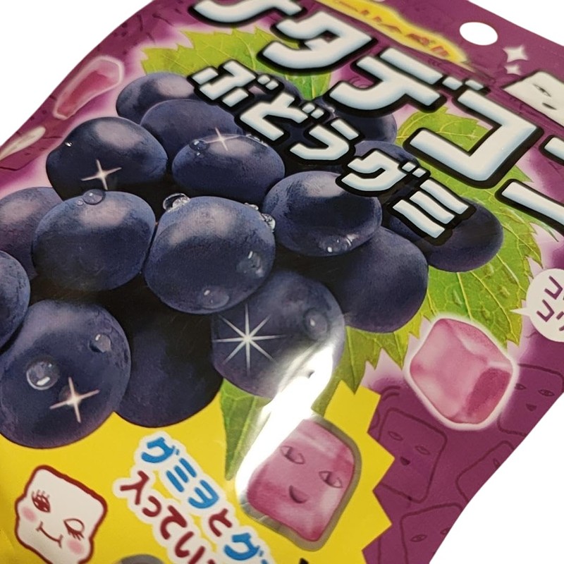 Japanese Grape Gummy Candy with Nata de Coco – 5