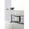 Yamazaki Kitchen Rack, Horizontal Stove Rack, Freestanding Mesh Panel for