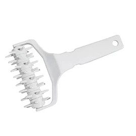 Pizza Dough Docker Roller, Dough Docker Prevent Blistering Dense Rolling Pin Baking Tool Pizza Needle Roller for Pastry Pie Cookies, 8.1 x 4.7 x 2.6in