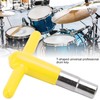 4 Pcs Drum Tuning Keys T Handle Metal Sturdy Smoothly