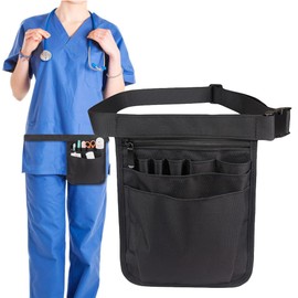 Nurse Belt Bag, Care Accessories, Durable Multifunctional Storage Bag with Adjustable for Tool Belt, Nurse Accessories