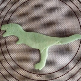 Mint Tyrannosaurus Dinosaur Cutter