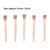 250Pcs Horseshoe Nails Copper Plated Rustproof Equestrian Riding Equipment Pet