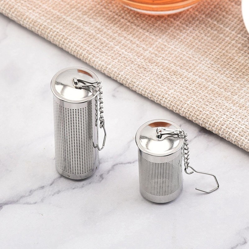 4-Piece Tea Strainer, Stainless Steel Filter, Loose Tea Infuser, Long