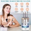 Limpiador Eléctrico Automático De Brochas De Maquillaje