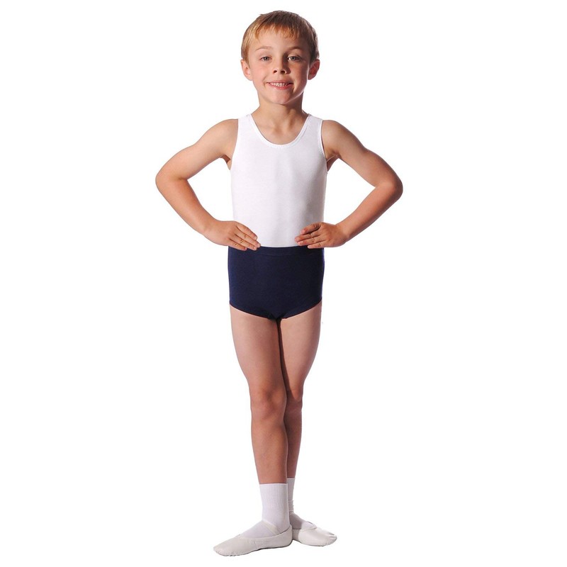 Roch Valley Oliver Sleeveless Mens/Boy's Leotard White Aged 5-6 110-116cm