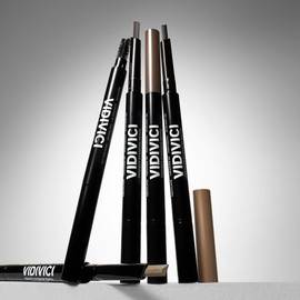Vidivici Perfect Eyebrow Pencil - 02 Natural Brown / 비디비치 퍼펙트 아이브로우 펜슬 - 02 내추럴 브라운
