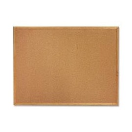 Lorell Oak Wood Frame Cork Board