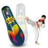 65 Inch Punching Bag for Kids, Inflatable Boxing Bag for