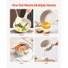 17-Piece White Granite Nonstick Induction Cookware Set Pots Pans for