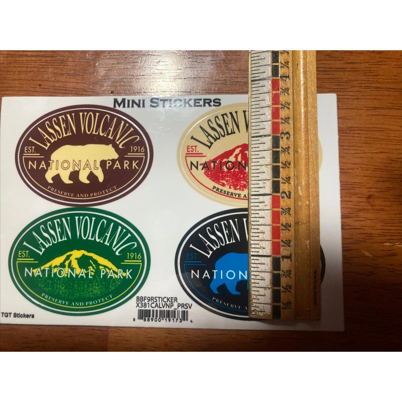 Lassen Volcanic - Lassen Volcanic National Park Decal California