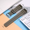 WRISTARMOR Men's Resin Strap Replacement for Caiso G-shock GA2100 GA2110