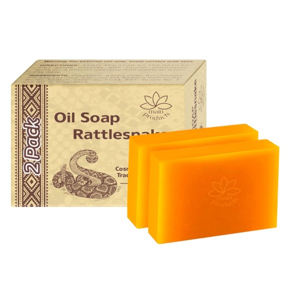 Rattlesnake Oil Soap, 2 Pack, 5.29 Oz Each, Face and