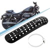 Motoforti Universal Motorcycle Exhaust Heat Shield Chrome Plated Iron Exhaust
