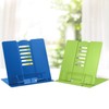 Bookends, Reading Stand, Cookbook Holder, 6 Levels, Adjustable, Metal, Foldable,