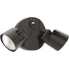 Lithonia Lighting HomeGuard 2-Light LED Outdoor Flood Lights, Dusk to