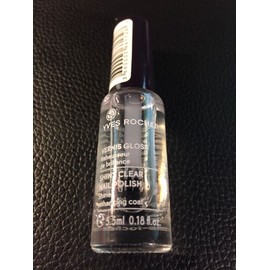 Yves Rocher Shiny Clear Nail Polish Shine Enhancing Coat .18 oz New