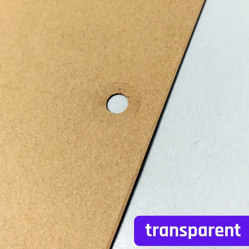 800 Pieces - Clear Hole Punch Reinforcement Stickers, Paper Binder